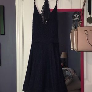 misc navy blue dress
